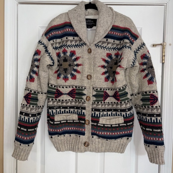 Lost Horizons Sweaters - Lost Horizons Sundance Sunburst Cardigan Sweater women’s size small